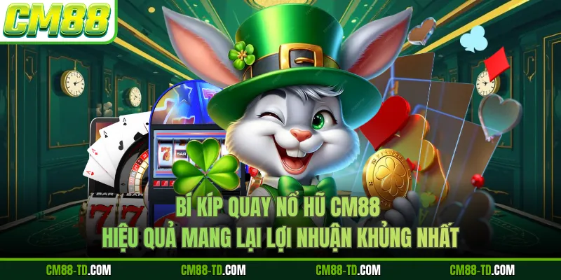 Bí Kíp Quay Nổ Hũ CM88 Hiệu Quả Mang Lại Lợi Nhuận Khủng Nhất